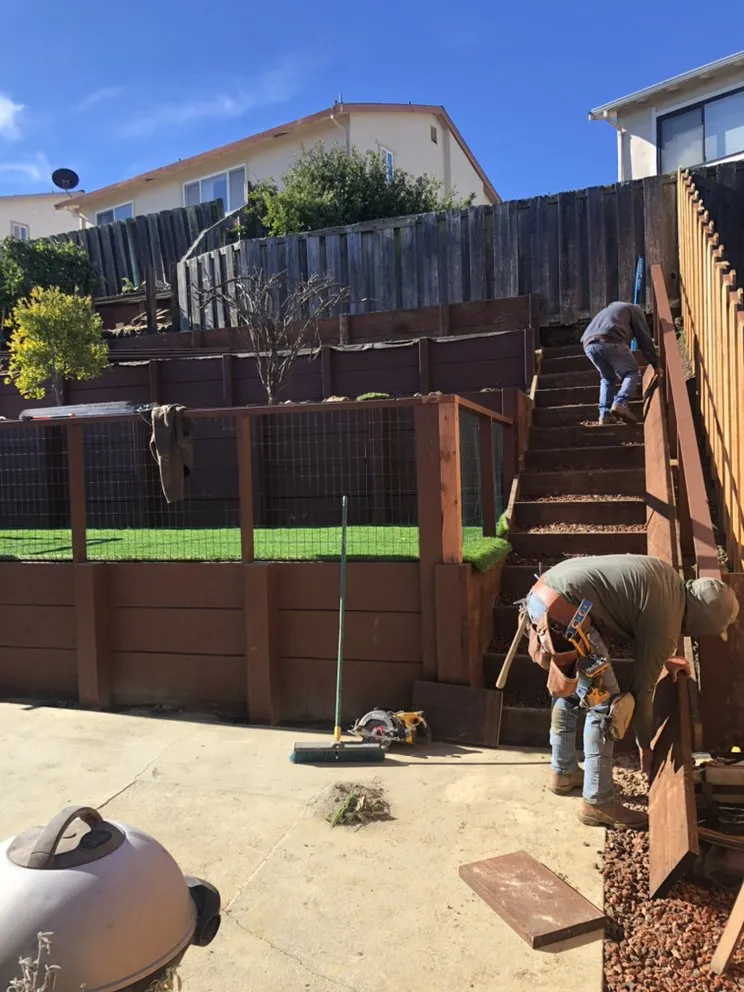 Top-rated outdoor landscaping in San Mateo, CA by Ernesto Avina