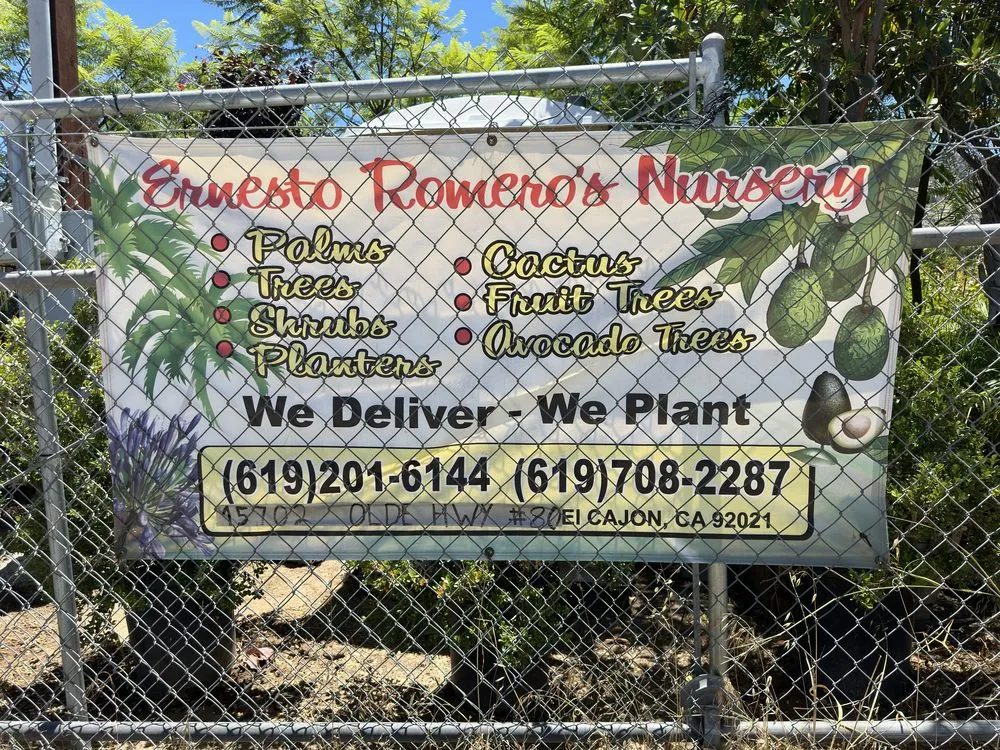Affordable garden landscaping in El Cajon, CA - Ernesto Romero’s Nursery