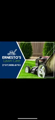 Ernestos Lawn Care Logo