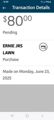 Ernie Jrs Landscape Logo