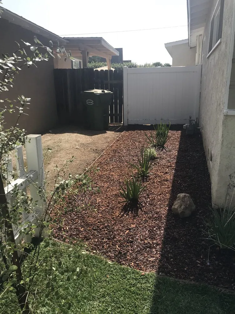 Custom residential landscaping in Pico Rivera, CA by Ernie M Ureno Tree Service