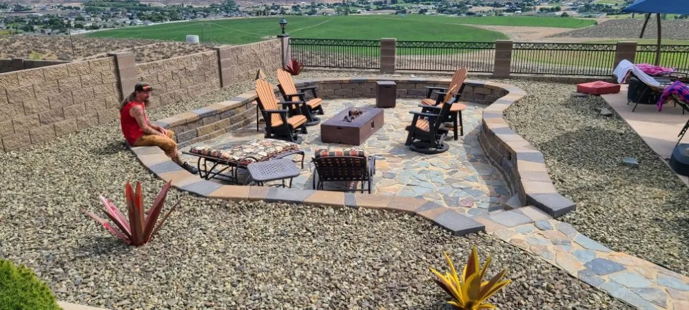 Expert lawn mowing service for year-round maintenance in Kennewick, WA by Ernie's Landscaping