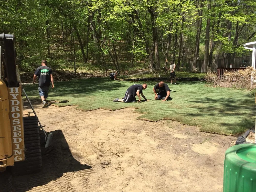 Local lawn mowing service with custom design in Albany, NY by Erno Enterprises