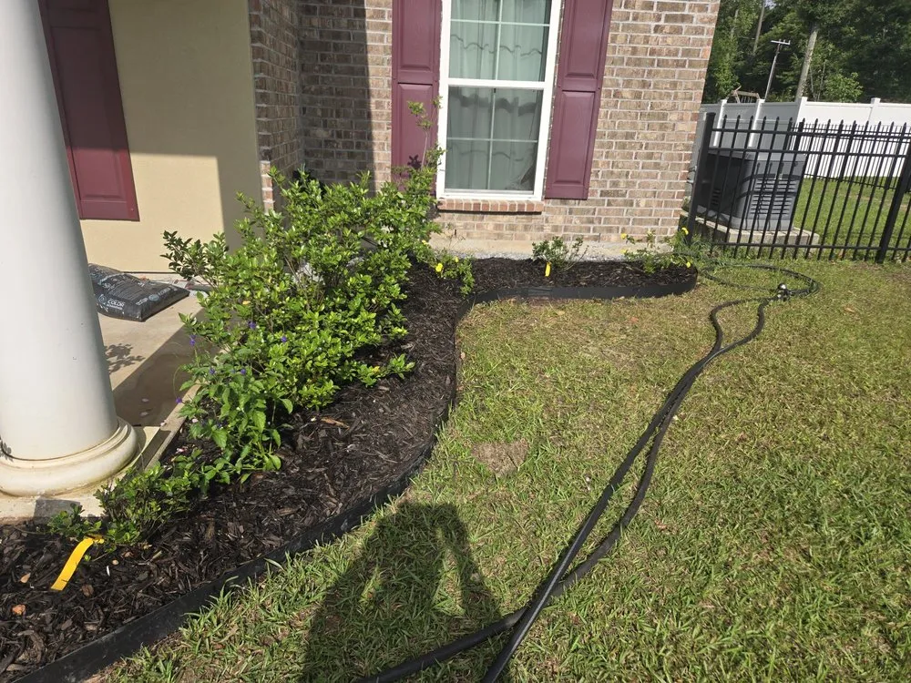 Custom landscape design in Independence, LA by Erose Property Solutions