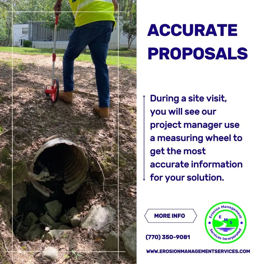 Local landscaping services in Atlanta, GA by Erosion Management Services