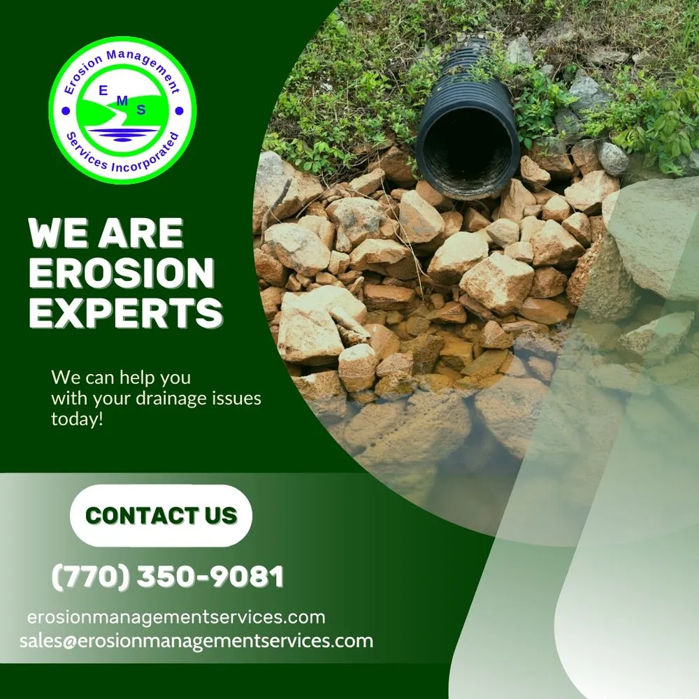 Affordable landscape installation in Atlanta, GA by Erosion Management Services