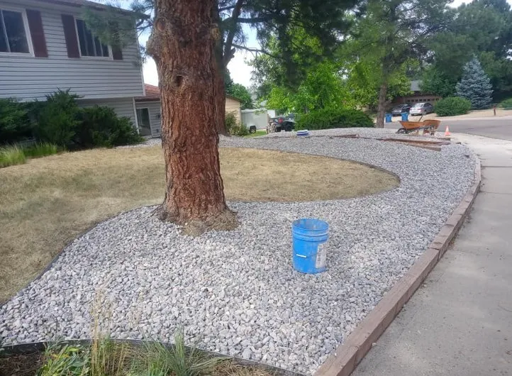 Expert yard cleanup service with custom design in Lafayette, CO by ES & D Colorado Landscaping