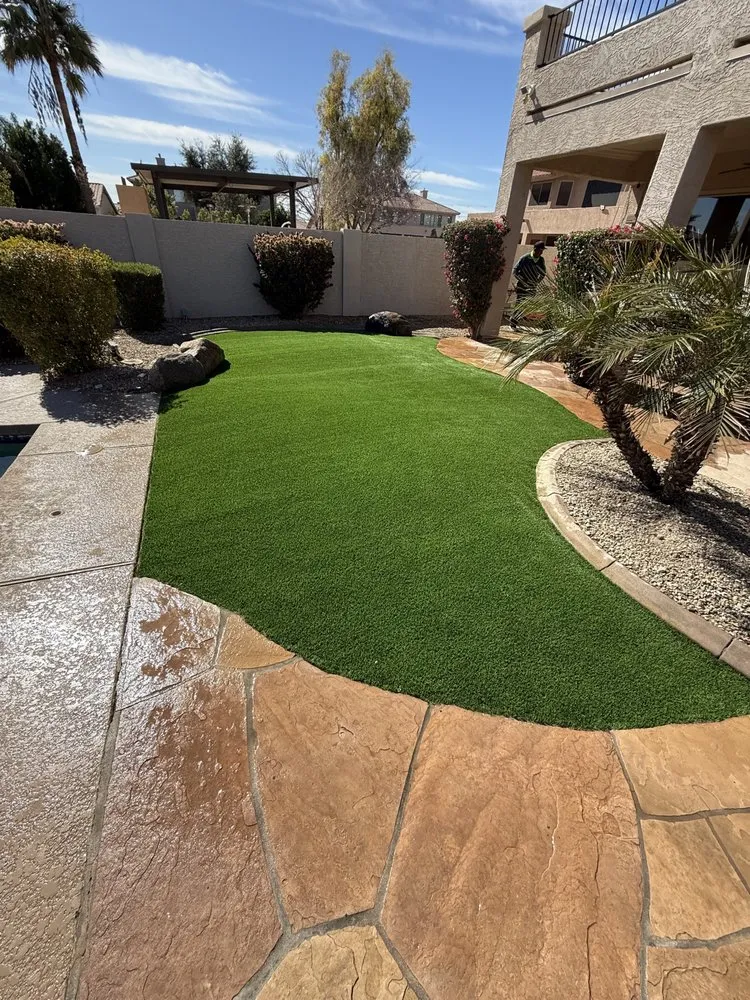 Professional outdoor landscaping in Surprise, AZ - E&S Landscape