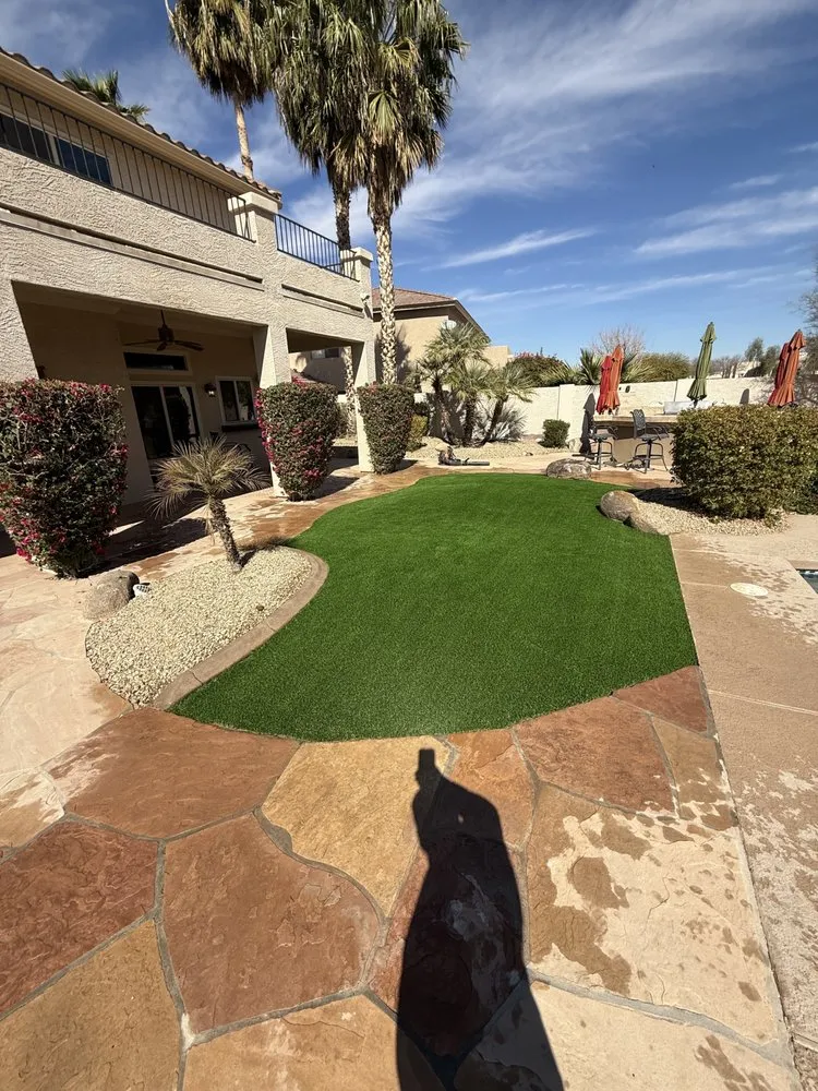 Affordable lawn mowing service near you in Surprise, AZ by E&S Landscape