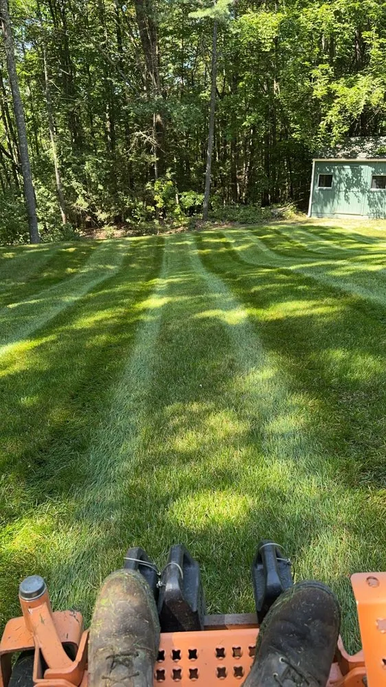 Custom lawn care service in New Ipswich, NH by ES Landscaping