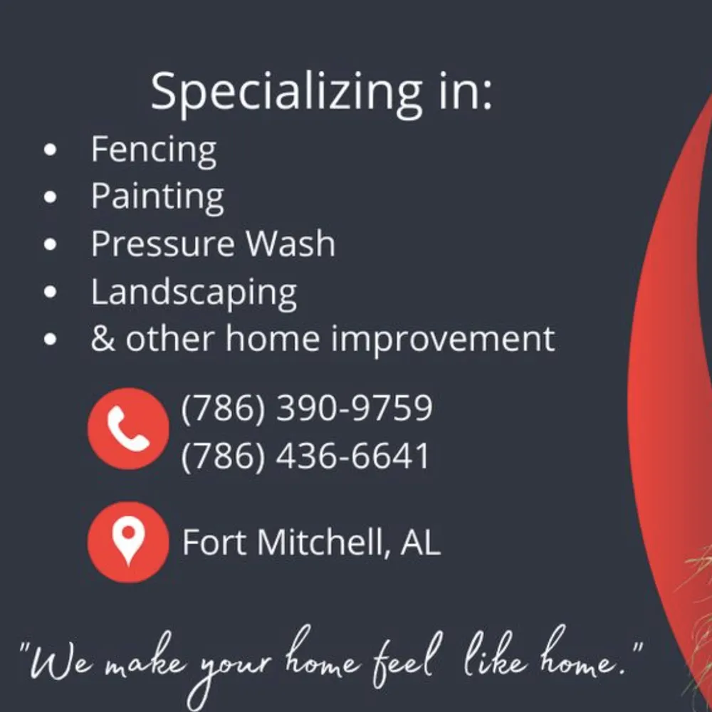Local landscape design in Fort Mitchell, AL - E&S Lawn Care Home Service
