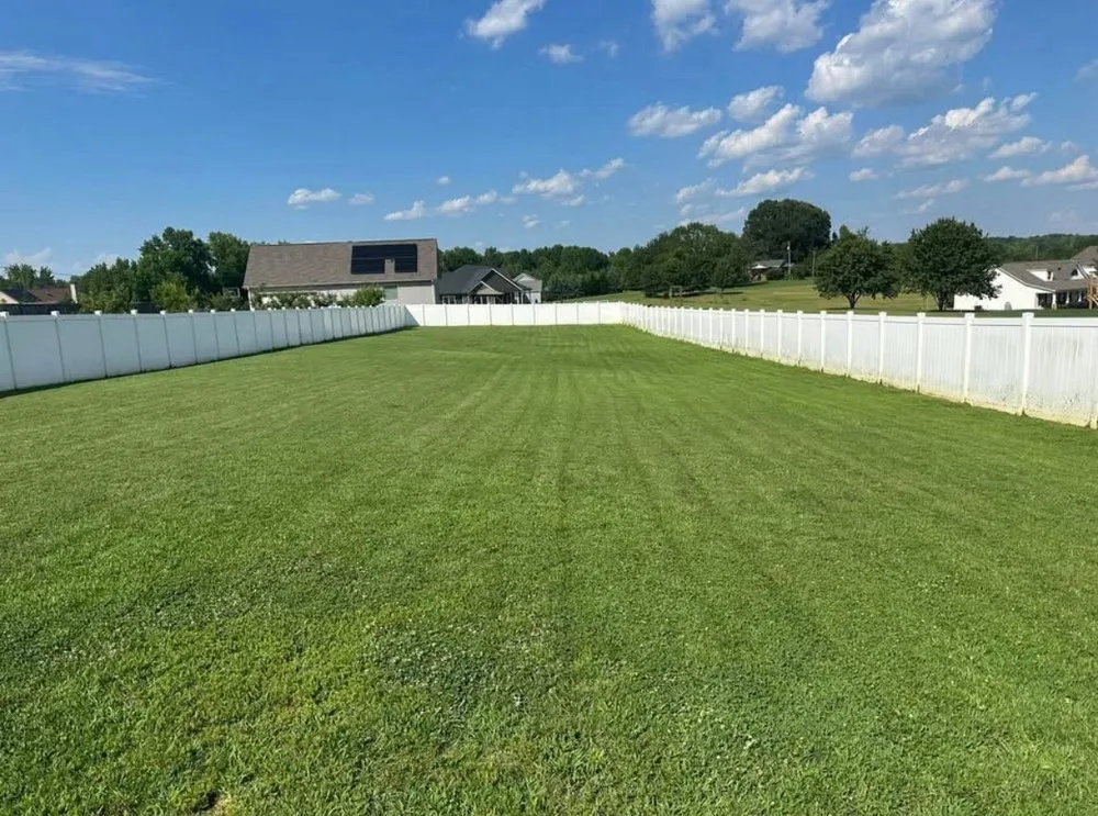 Affordable lawn mowing service with custom design in Greer, SC by ESC Landscaping