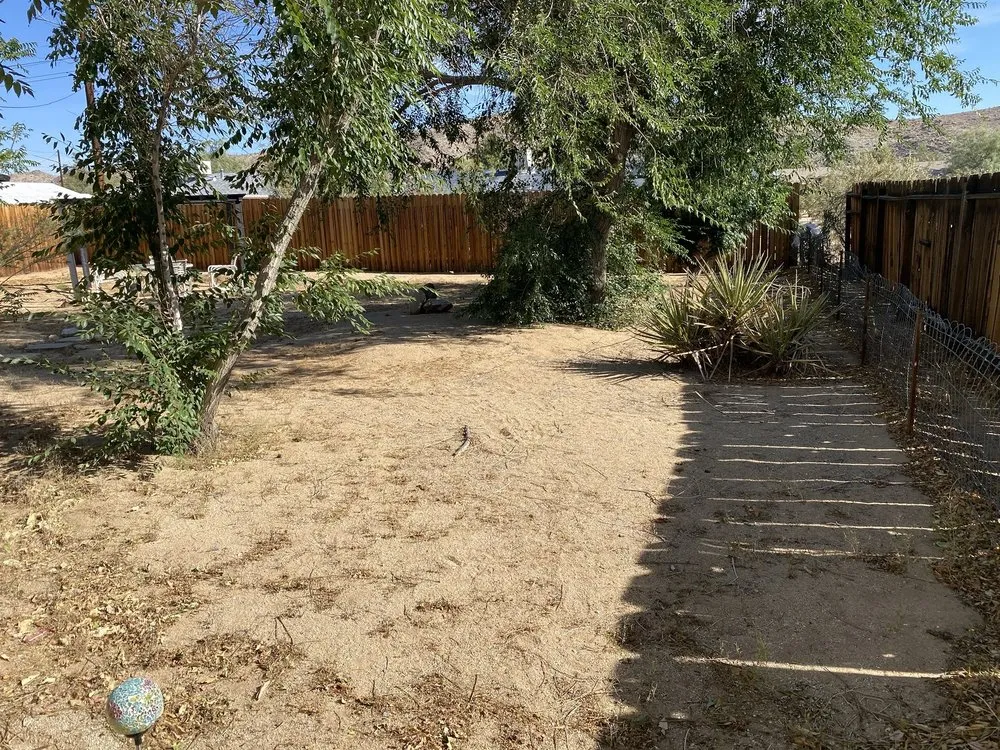 Custom landscape installation for beautiful yards across Yucca Valley, CA - Escalera's Yard Work