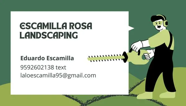 Escamilla Rosa Landscaping Logo