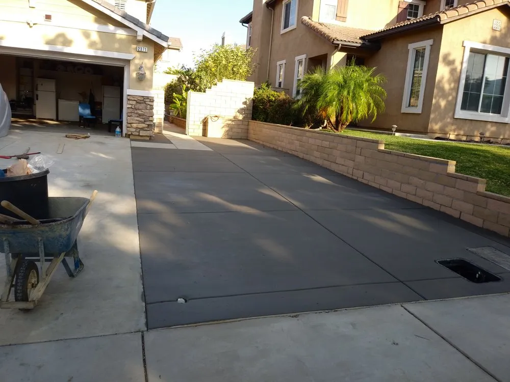 Custom landscape installation in Lake Elsinore, CA by Escobar's Construction