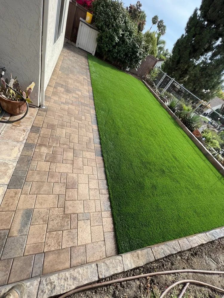 Professional lawn mowing service experts serving Escondido, CA - ESD turf and paver's