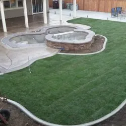 Custom garden landscaping for year-round maintenance in Nuevo, CA by Esmeralda Construction