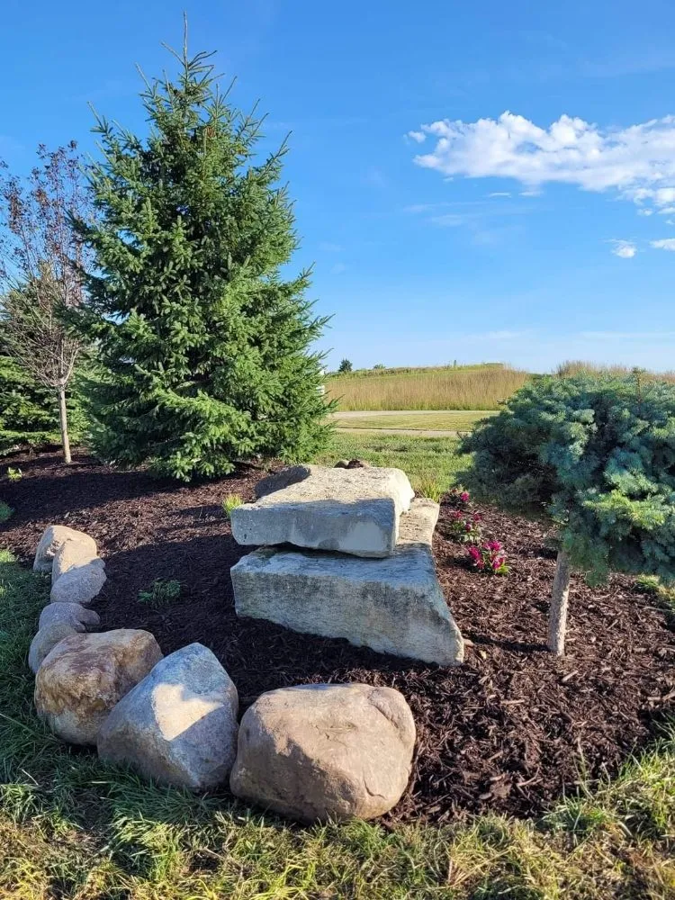 Professional outdoor landscaping in Council Bluffs, IA - Esmis Landscaping & More