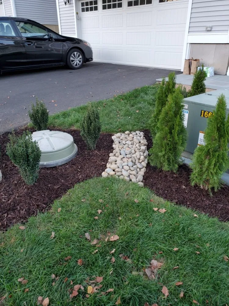 Custom residential landscaping with custom design across East Haven, CT - ESP Enterprises