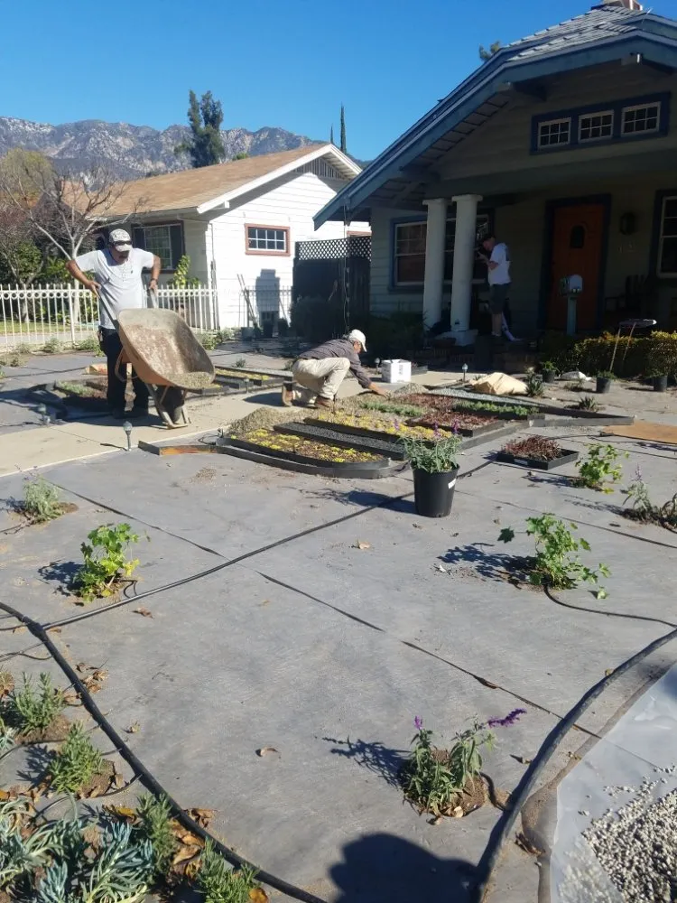 Expert outdoor landscaping in Azusa, CA by Esparza Landscaping