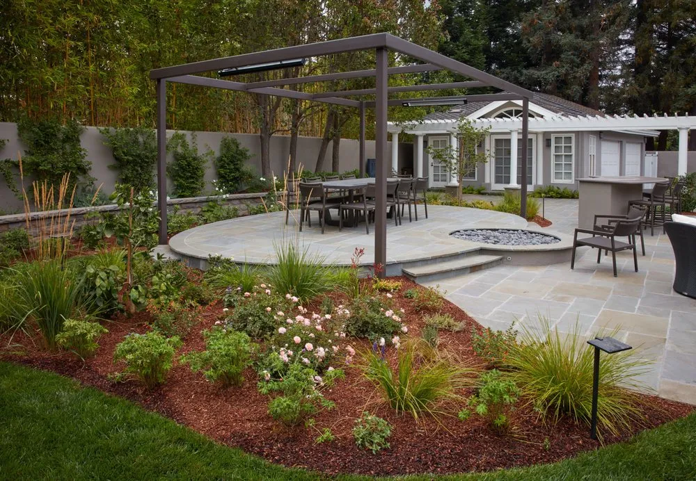 Local garden landscaping for residential properties across Redwood City, CA - Espino's Landscaping & Maintenance