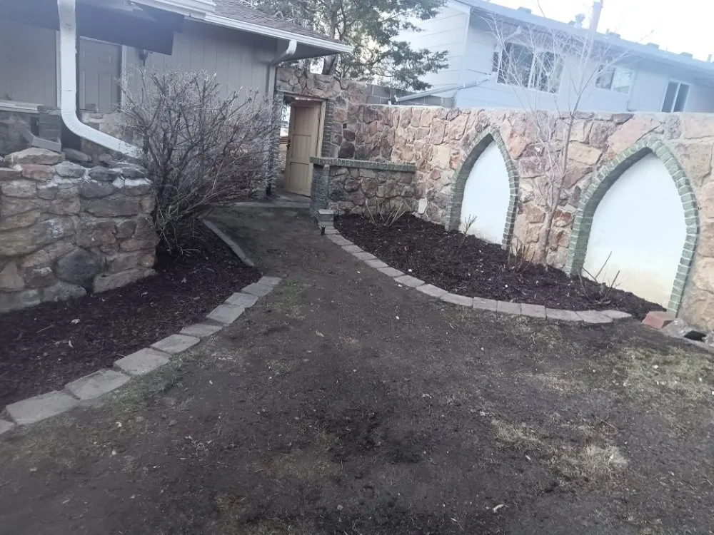 Custom garden landscaping in Colorado Springs, CO - Espinoza Landscaping