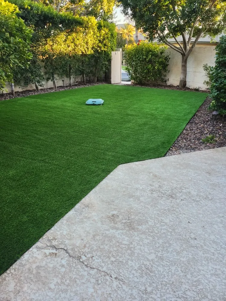 Local outdoor landscaping for residential properties in Mesa, AZ by Espinoza landscaping