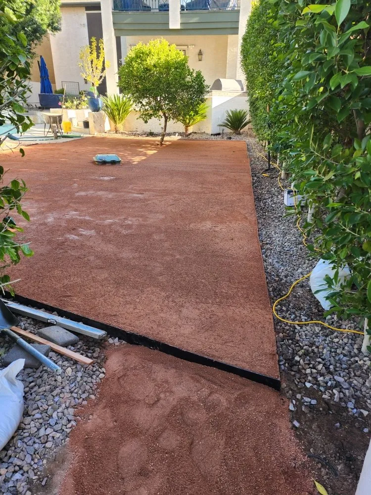 Local landscape installation in Mesa, AZ - Espinoza landscaping
