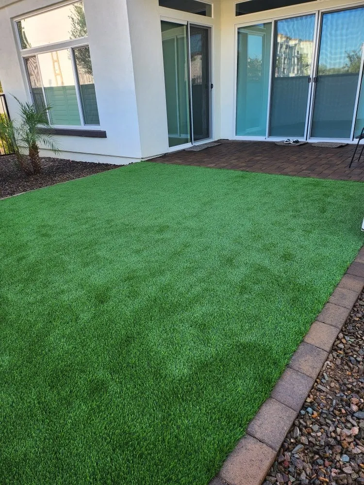 Reliable lawn care service for beautiful yards in Mesa, AZ by Espinoza landscaping