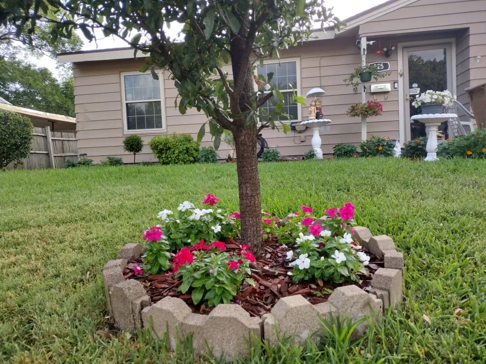Custom outdoor landscaping in Irving, TX by Esquivel Landscaping & Lawn Care