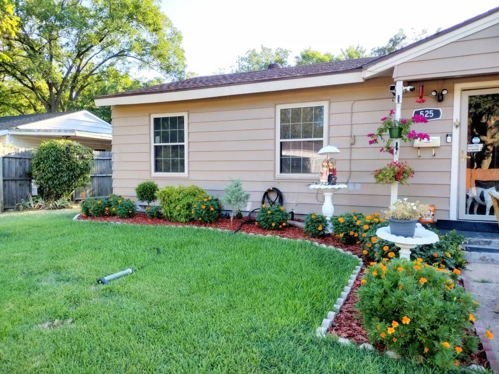 Expert outdoor landscaping for beautiful yards in Irving, TX by Esquivel Landscaping & Lawn Care