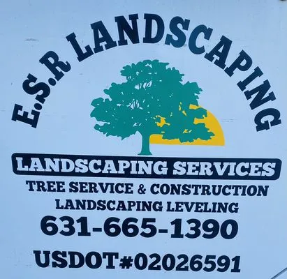 E.S.R Landscaping Logo