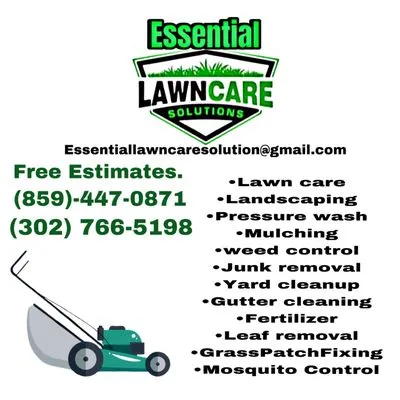 Essential Lawn Care Solutions Logo