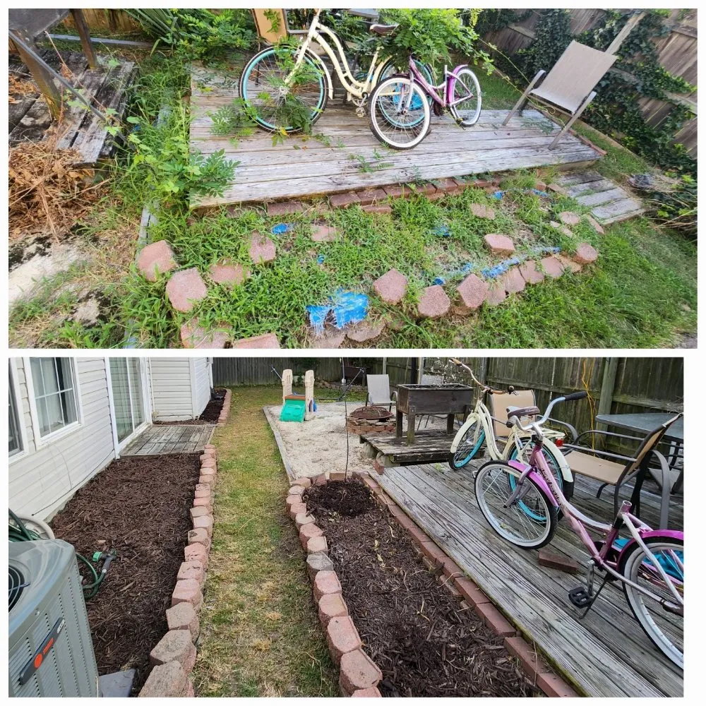 Professional residential landscaping for year-round maintenance in Suffolk, VA by Essential Lawn Care