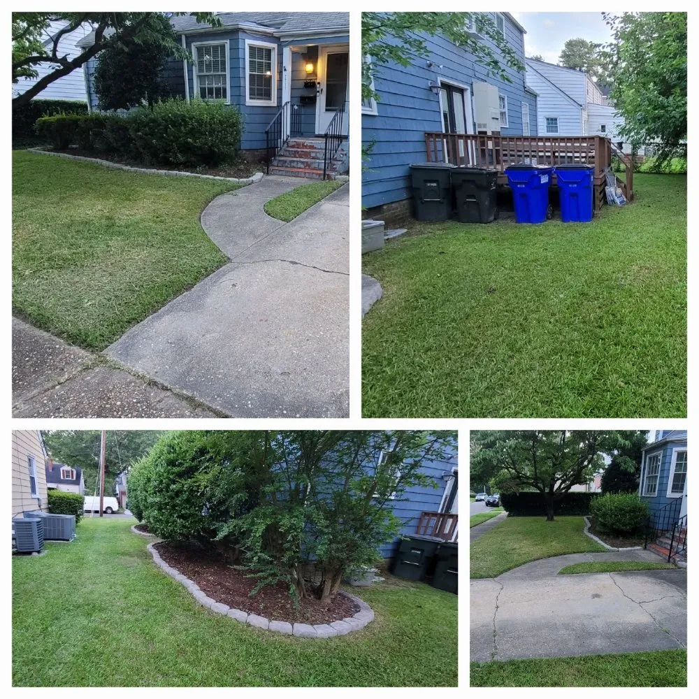 Top-rated landscaping services for year-round maintenance in Suffolk, VA by Essential Lawn Care