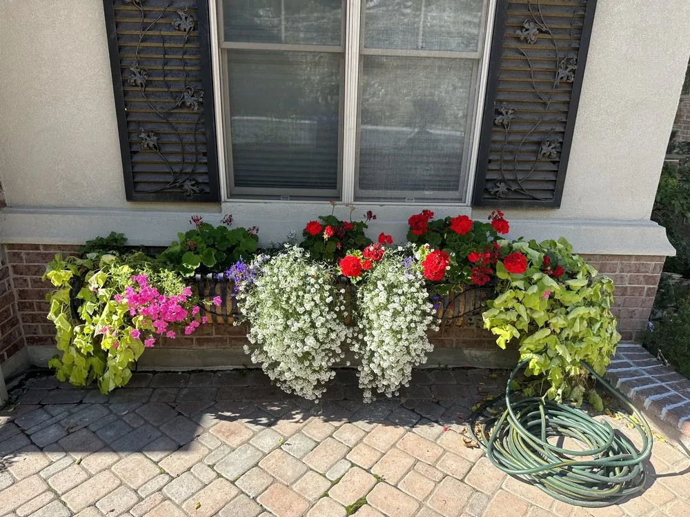 Custom landscape design for year-round maintenance in Orem, UT by Estate Landscape