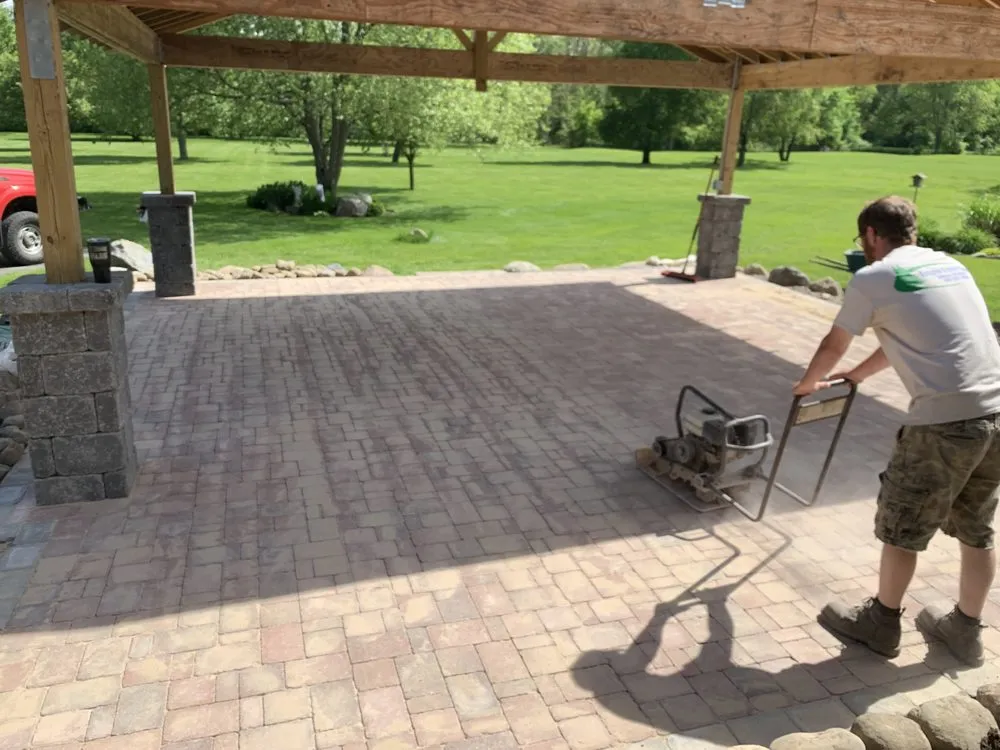 Professional garden landscaping with custom design across Bruce Township, MI - Estate Lawn & Landscape