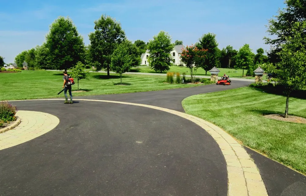 Professional outdoor landscaping in Bluemont, VA by Estate Lawn Services