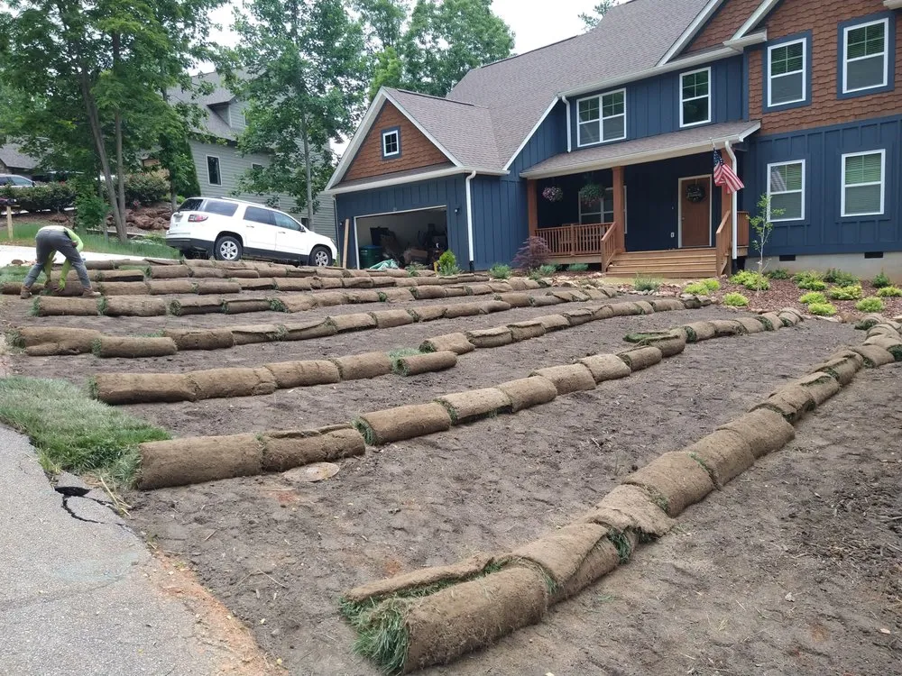 Custom lawn care service in Candler, NC by Esteban Landscaping Service