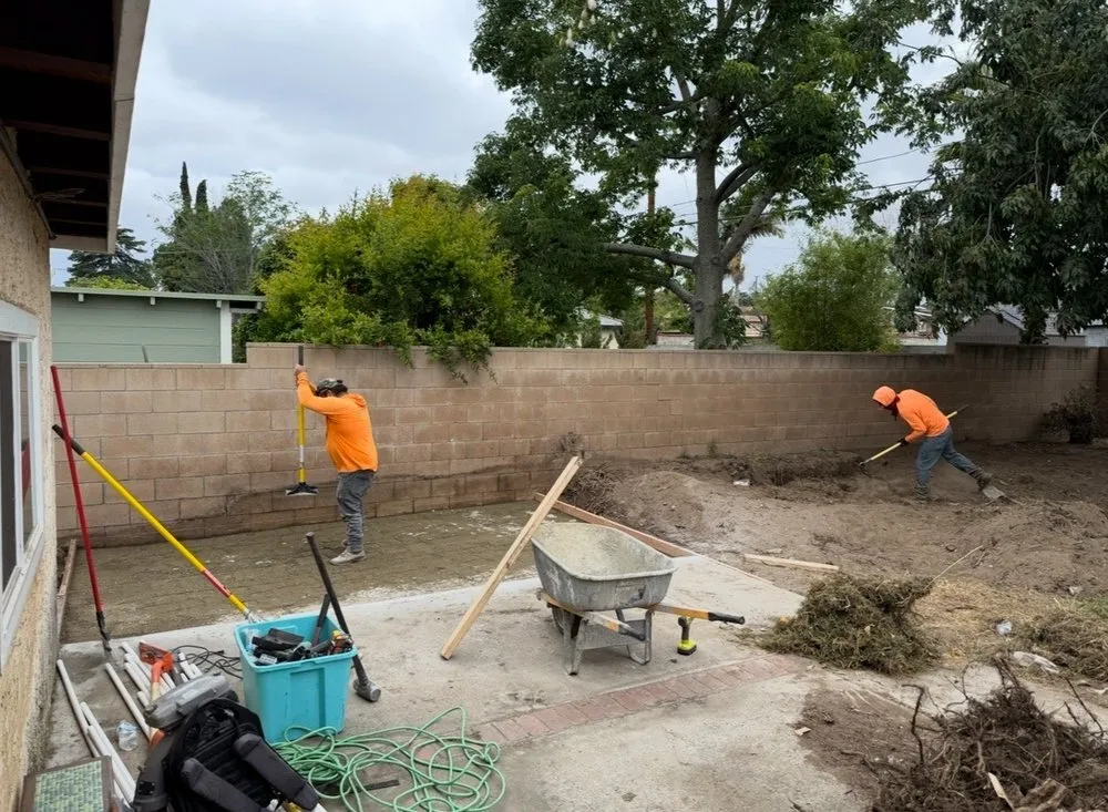 Custom landscape installation for residential properties in Riverside, CA by Esteban Tree Service and Landscaping