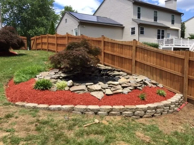 Custom landscape installation in Fort Washington, MD - Esteban's Landscaping