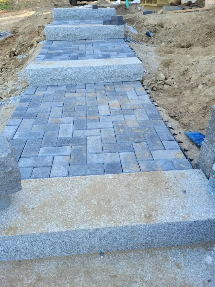 Expert landscape installation with custom design across Manchester, NH - Esteban's Landscaping