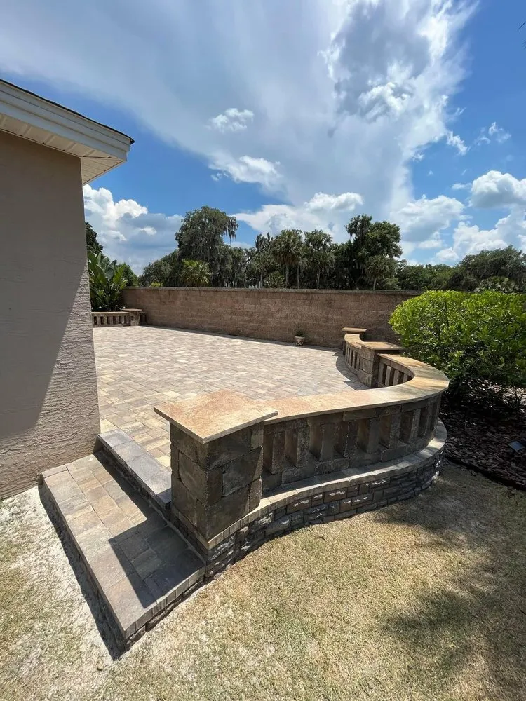 Custom landscape design for residential properties in Summerfield, FL by Estilo Landscaping