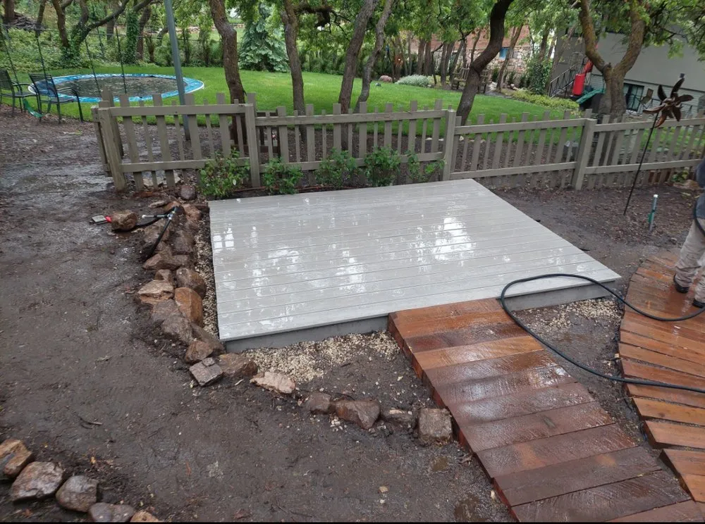 Reliable lawn care service with custom design in West Jordan, UT by Estma Landscaping