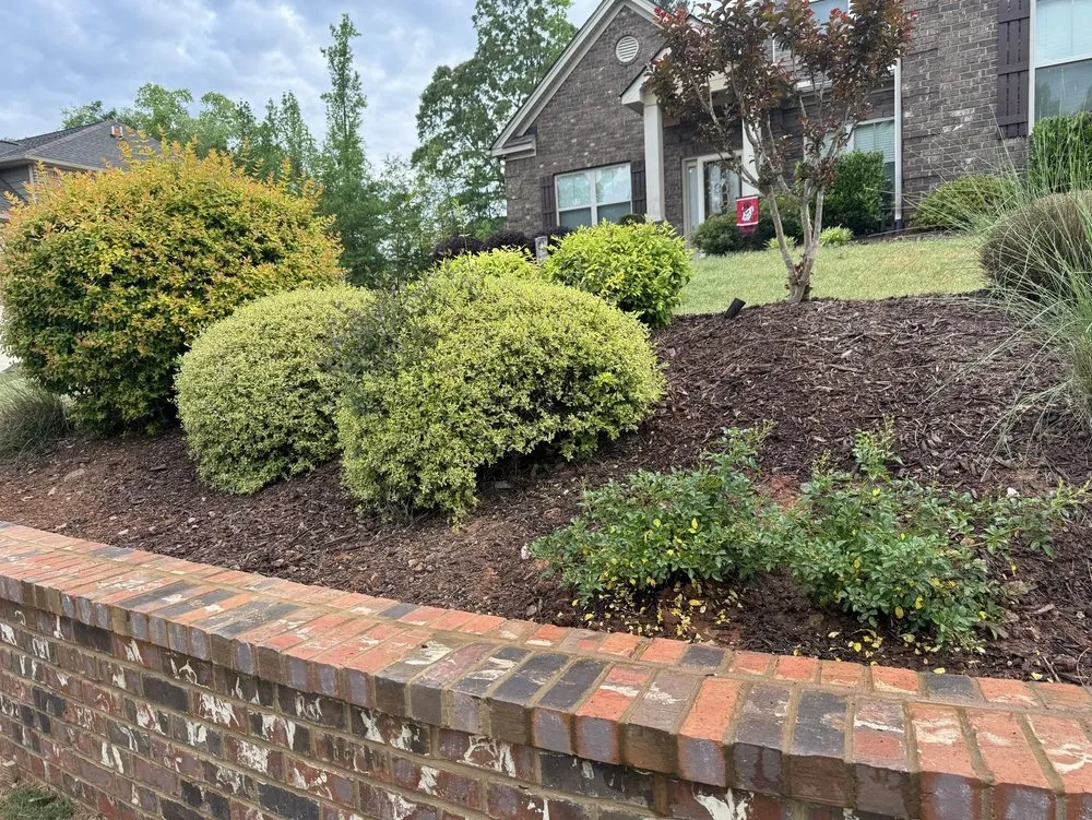 Custom outdoor landscaping for beautiful yards in Yatesville, GA by Estrada & Sons Landscape Service