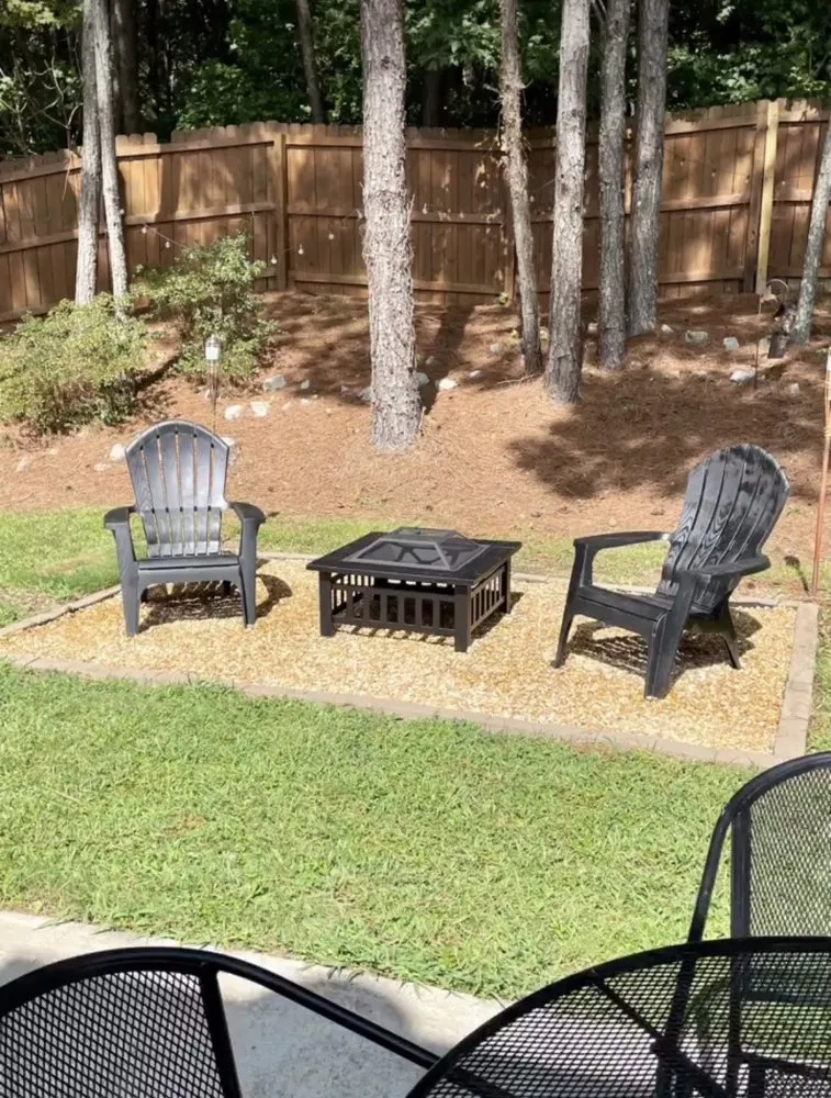 Professional yard cleanup service for homes in Yatesville, GA by Estrada & Sons Landscape Service