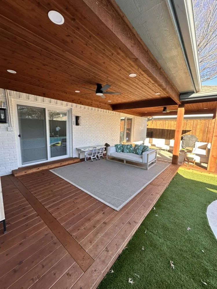 Professional yard cleanup service in Dallas, TX by Estrada Fencing & Outdoor Living