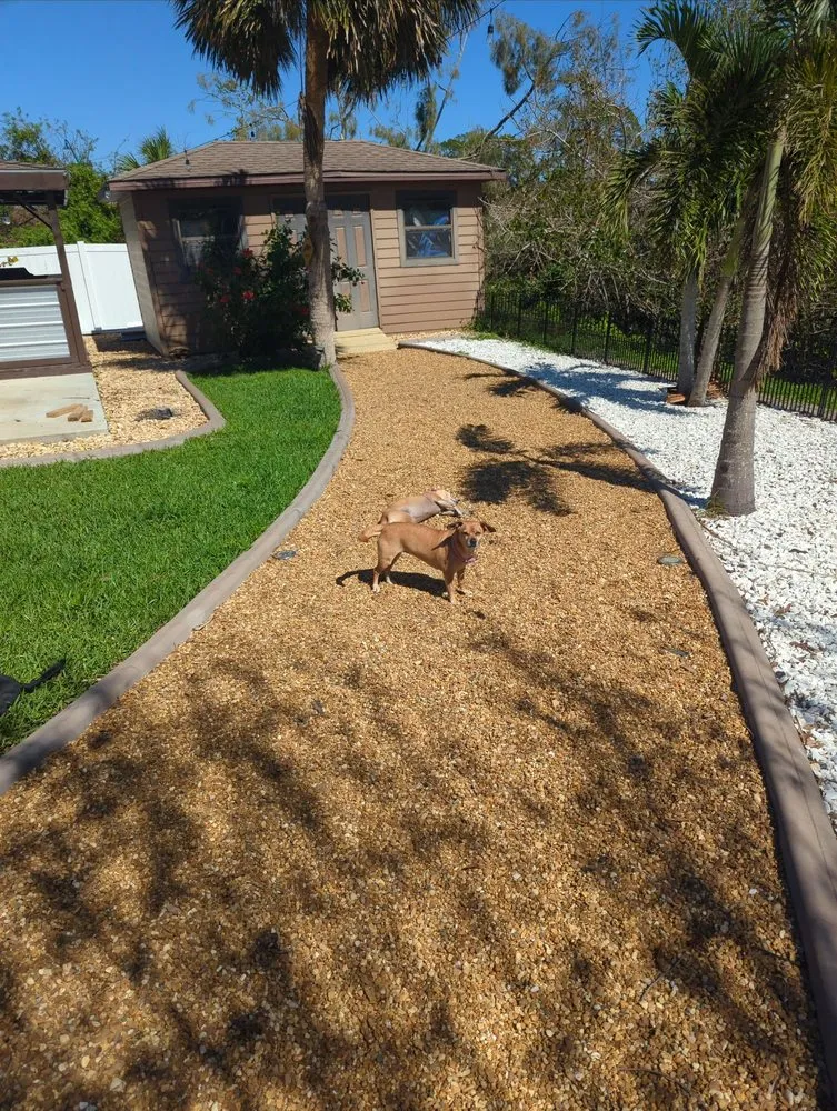 Top-rated yard cleanup service for beautiful yards across Port Charlotte, FL - Estrada landscaping and concrete curbing
