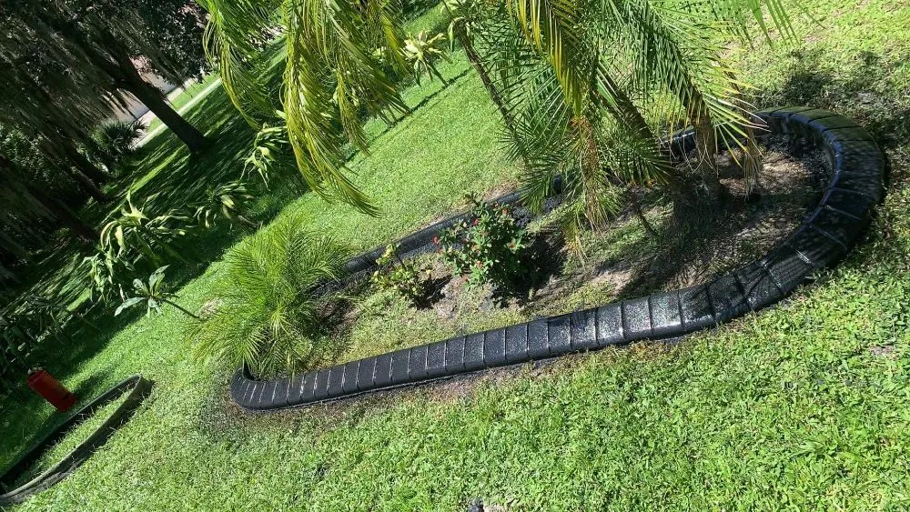 Reliable landscape installation for residential properties in Port Charlotte, FL by Estrada landscaping and concrete curbing