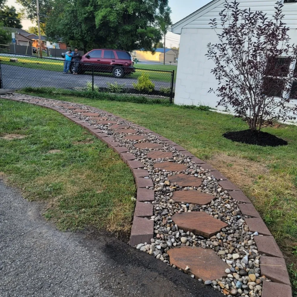 Custom garden landscaping for homes across Shelbyville, KY - Estrada Landscaping